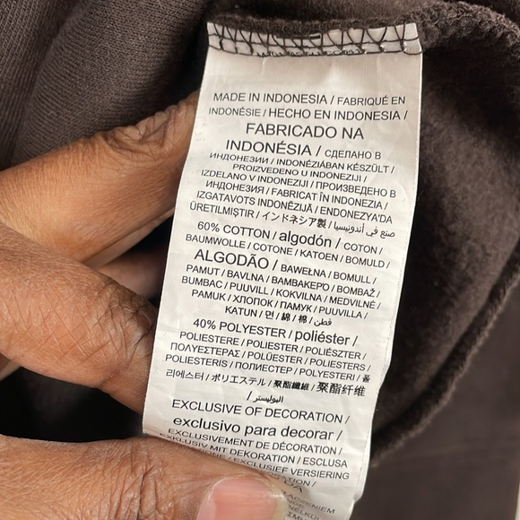 Cleve Brown NFL Fanatics Mens 4XL Sweatshirt Hoodie Long Sleeve Graphic Pullover - Picture 7 of 8